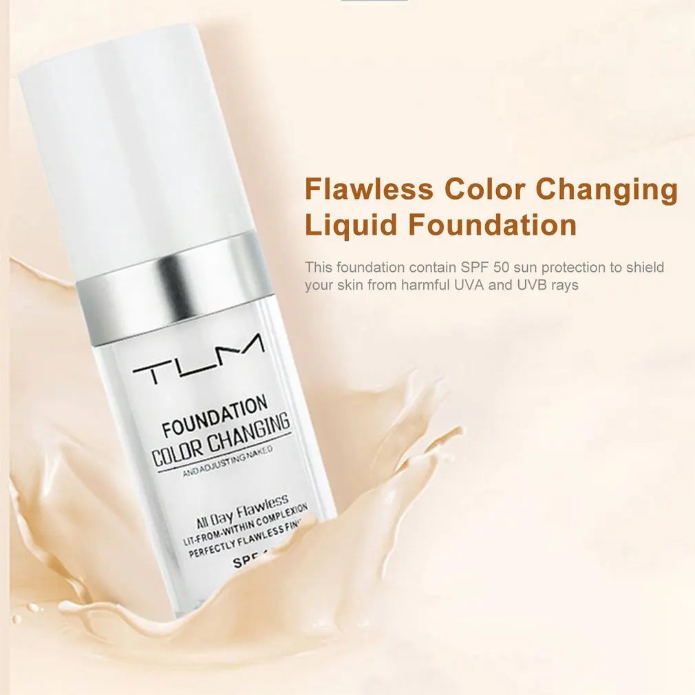 TLM Kleur-veranderende Foundation - Toepasbaar op elke huid(skleur)
