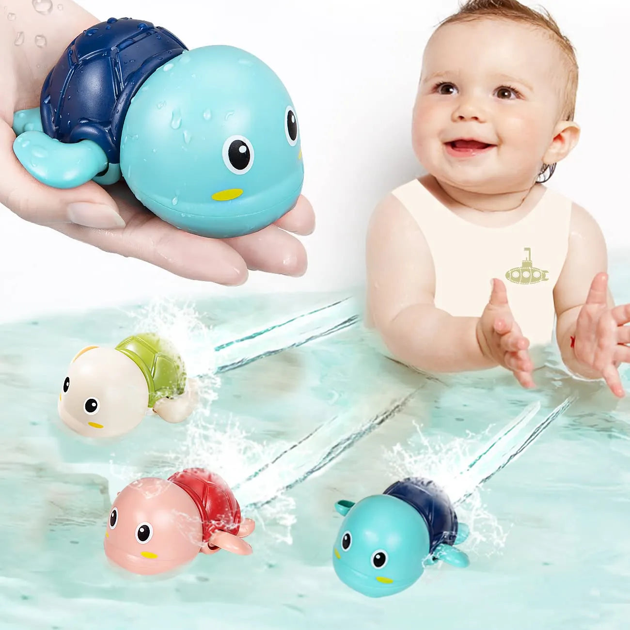 MiniMariners™: Wind-Up Water Adventure Toys