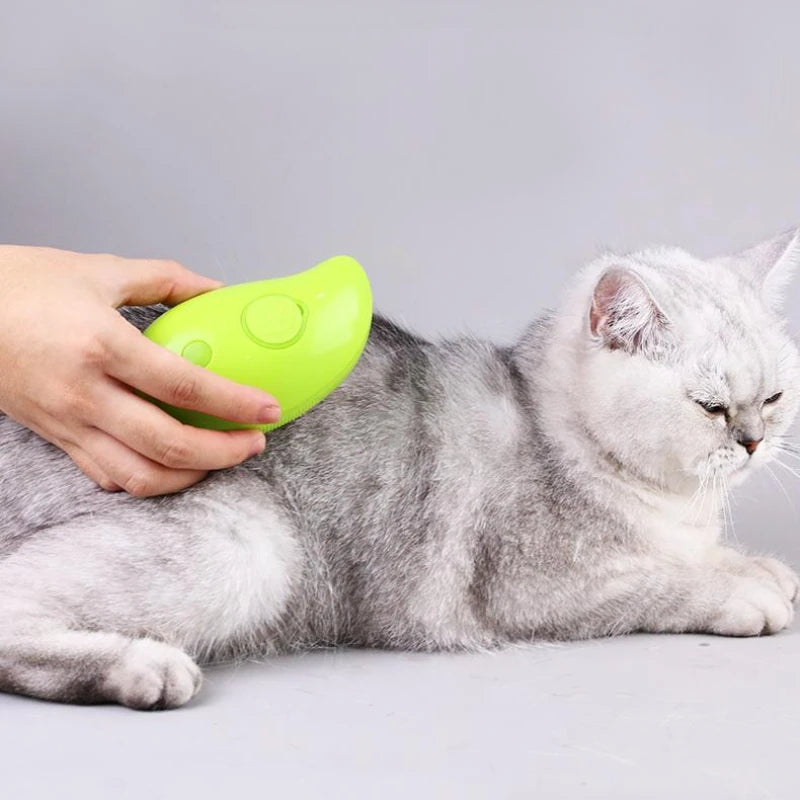 SplashComb™: Elektrische Verzorgende Sprayborstel voor Katten
